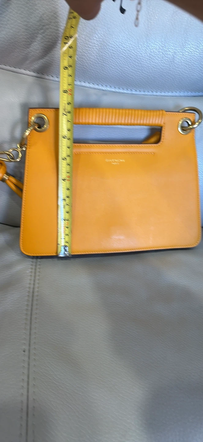 Givenchy leather handbag yellow - photo 2