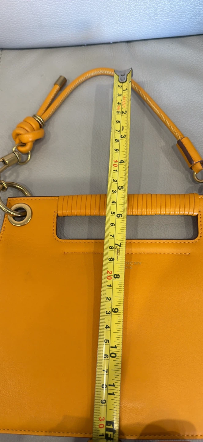 Givenchy leather handbag yellow - photo 3