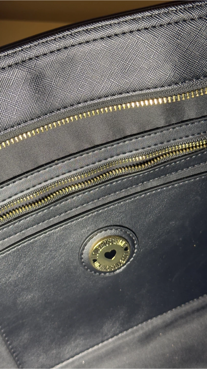 Love Moschino Black Saffiano Tote Bag - photo 2