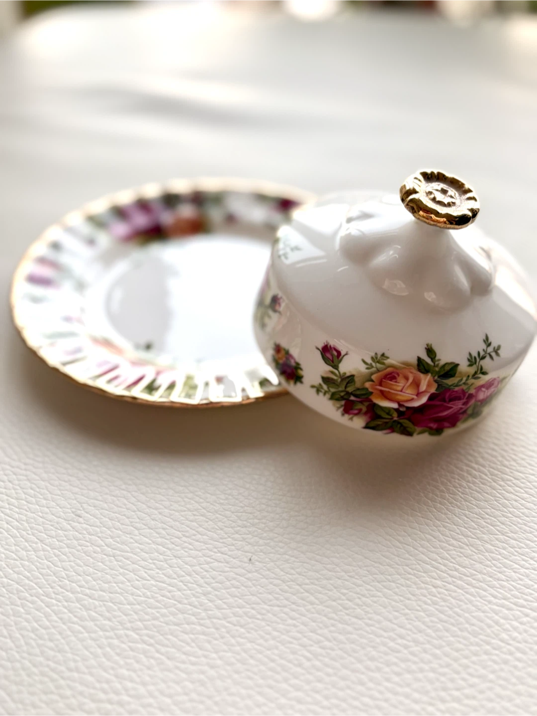 Royal Albert Old Country Roses Trinket Dish - photo 4