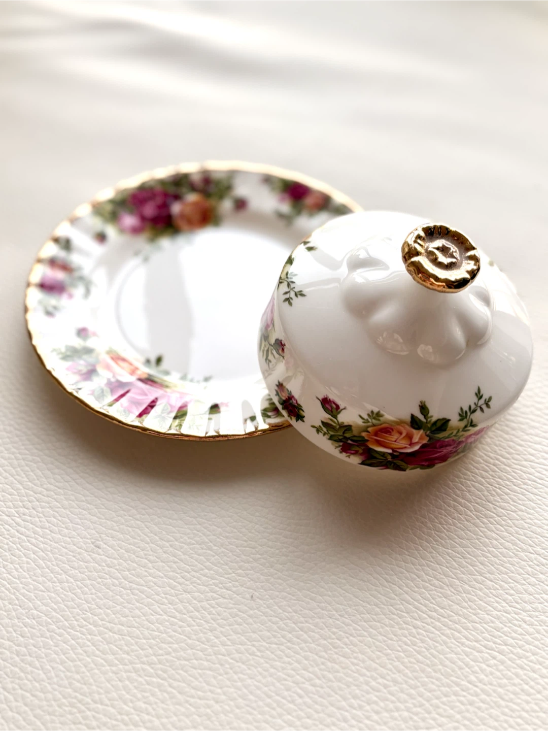 Royal Albert Old Country Roses Trinket Dish - photo 5