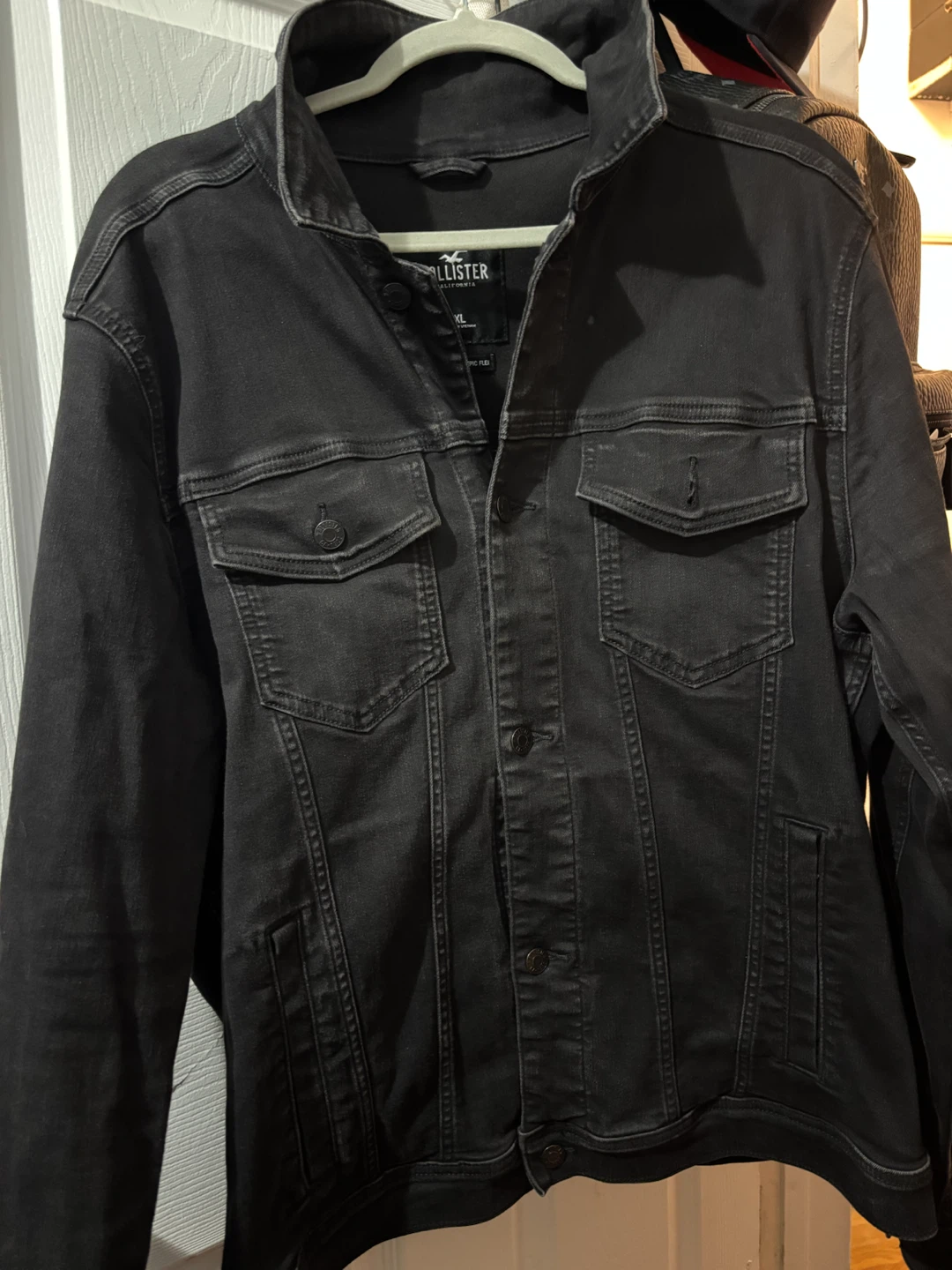 Hollister Epic Flex Black Denim Jacket