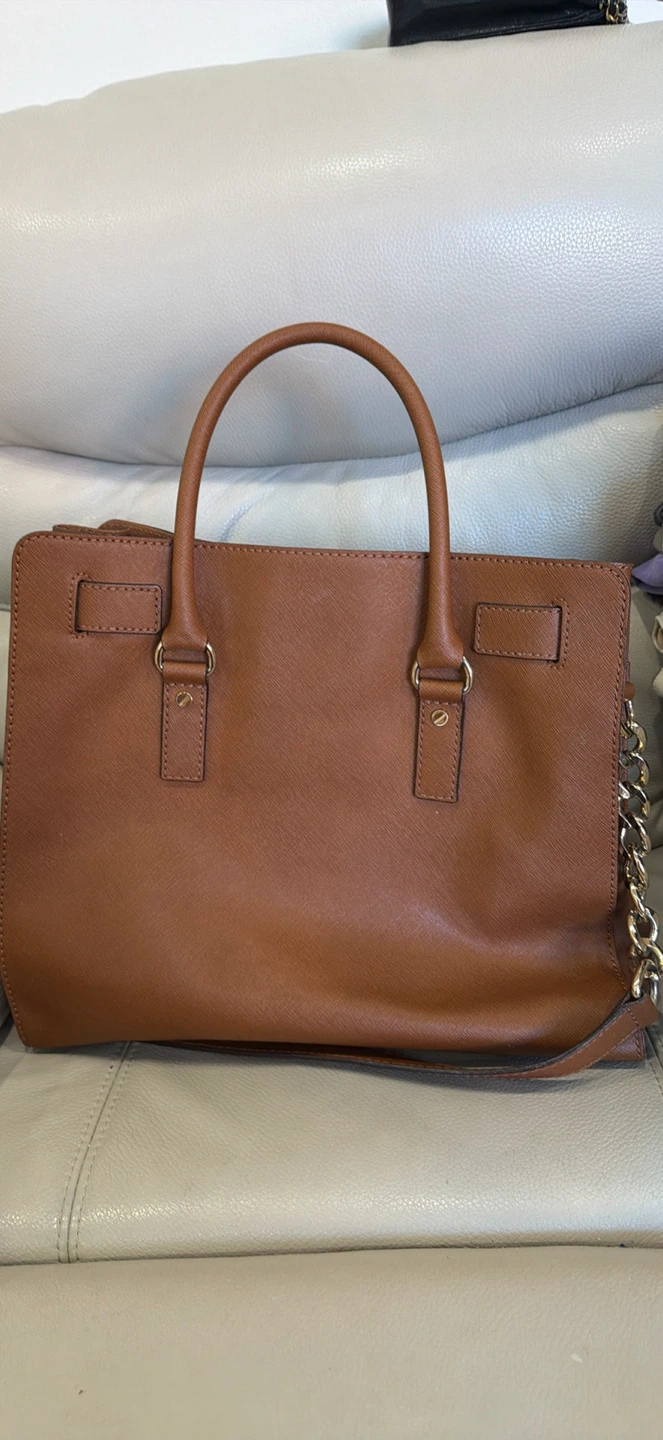 Michael Kors Tan Leather Tote Bag - photo 3