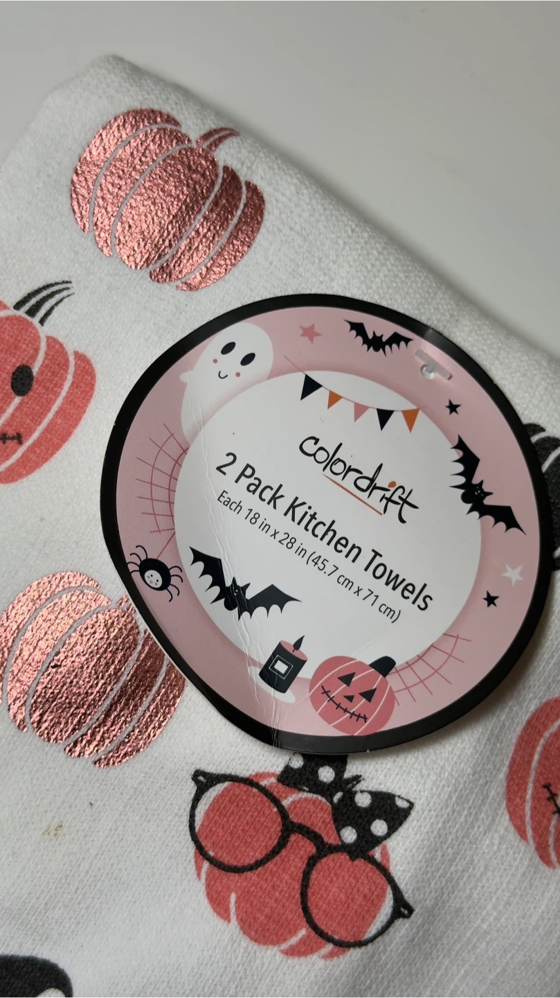 Halloween Pumpkin Kitchen Towels - photo 2