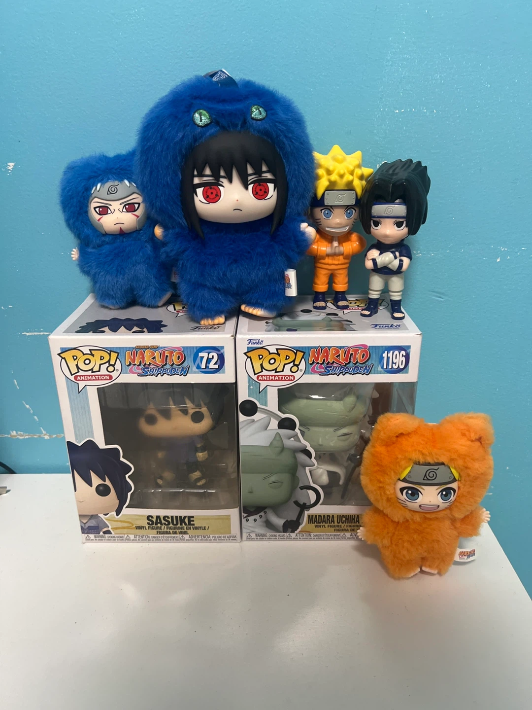 Naruto Shippuden Funko Pop and Plush Bundle