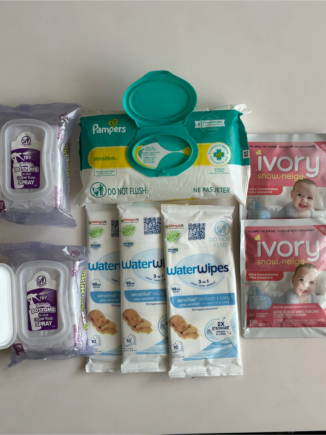 FREE: Baby Wipes & Laundry Detergent Sample Pack - photo 2