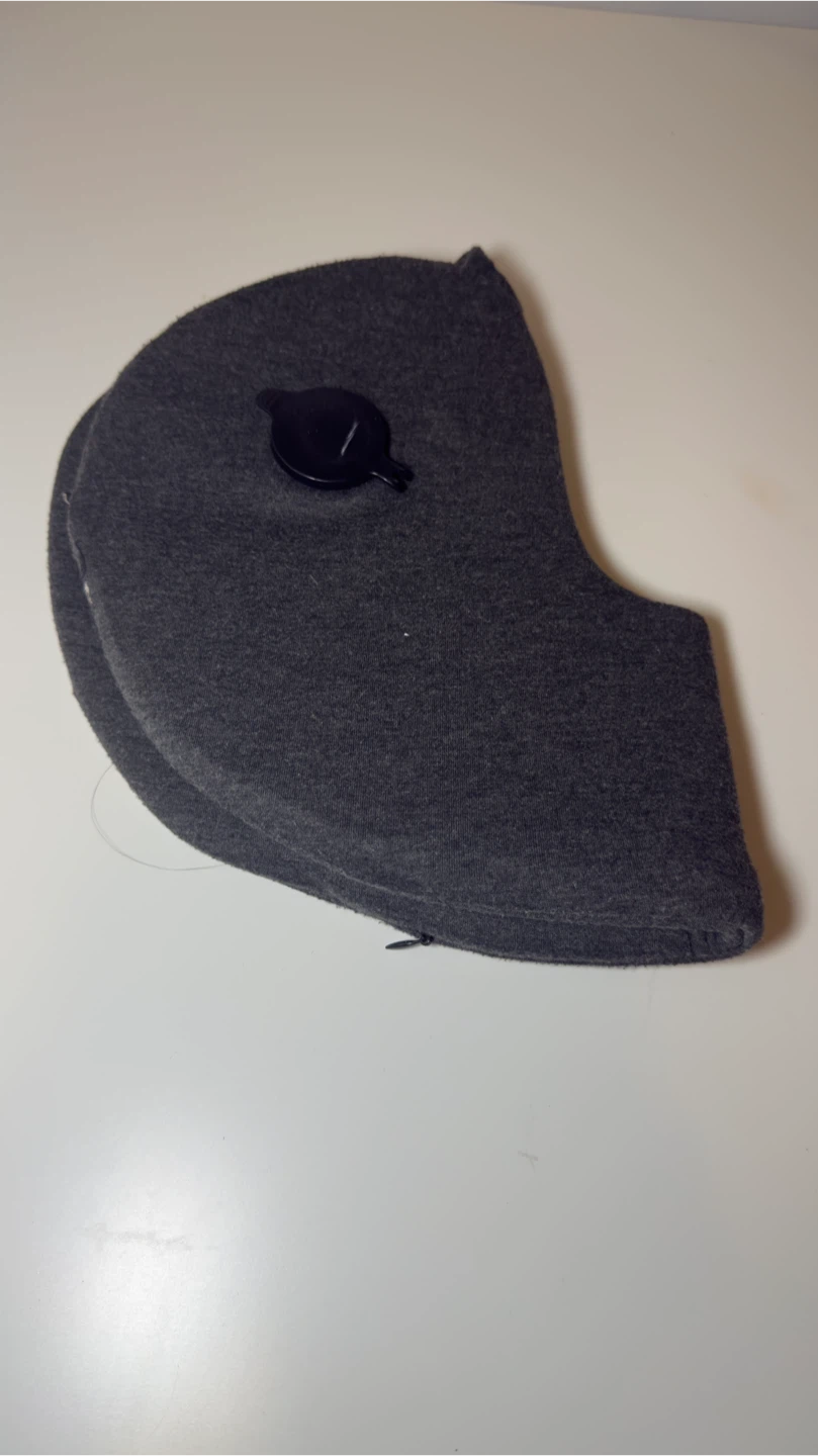 Gray Inflatable Travel Neck Pillow - photo 2