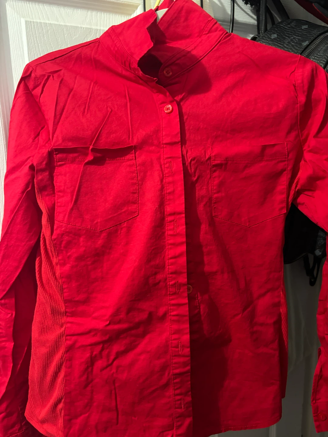 Active USA Red Long Sleeve Shirt