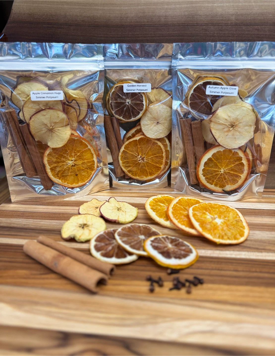🍂Handmade Simmer Potpourri-$10 per bag 🍎🍊