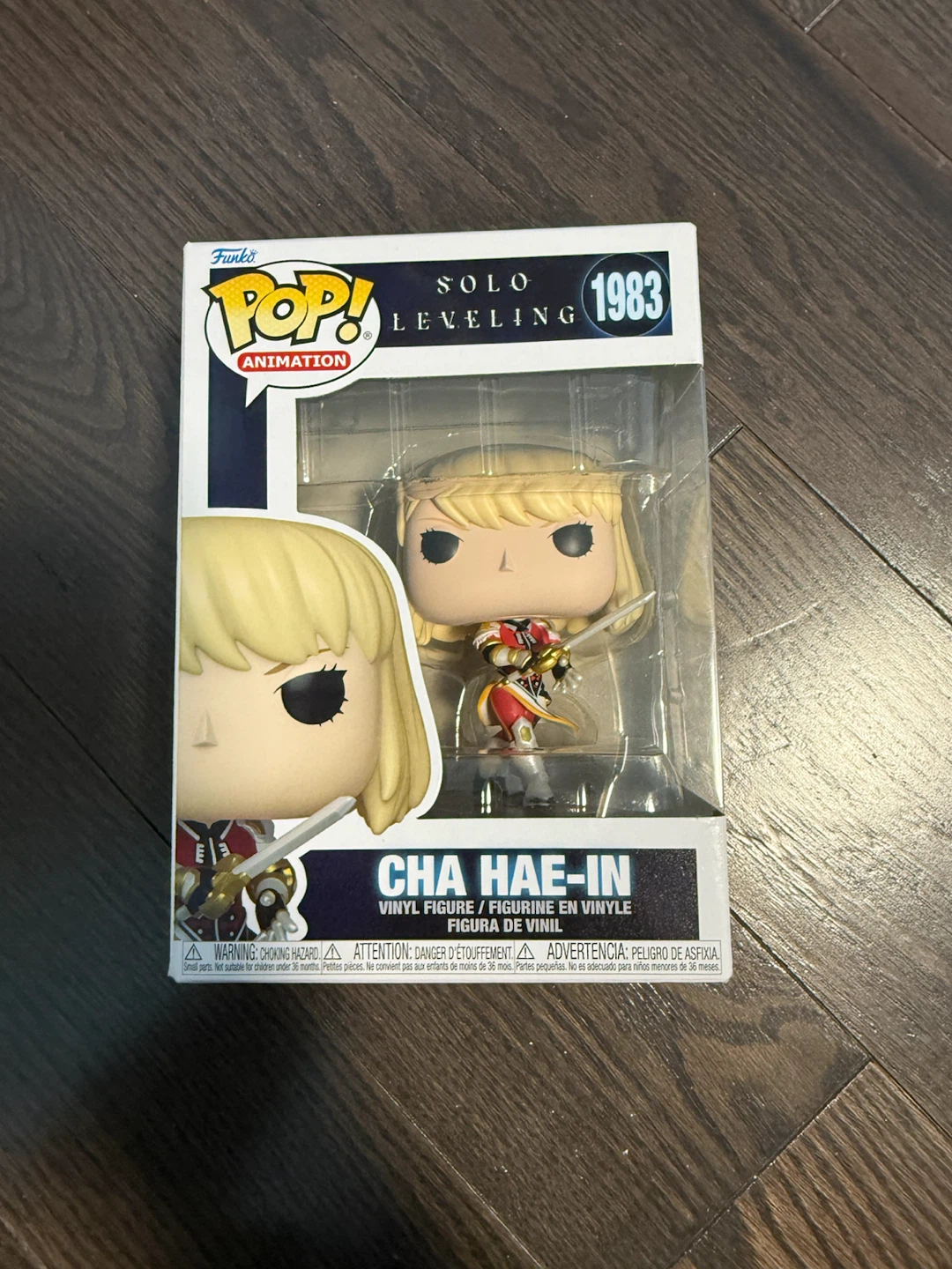 Funko Pop Animation Solo Leveling Cha Hae-In 1983