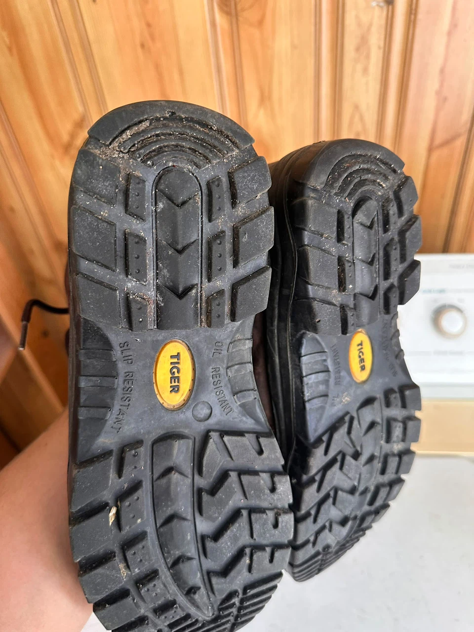 Tiger Brand Black Rubber Work Boots - photo 2