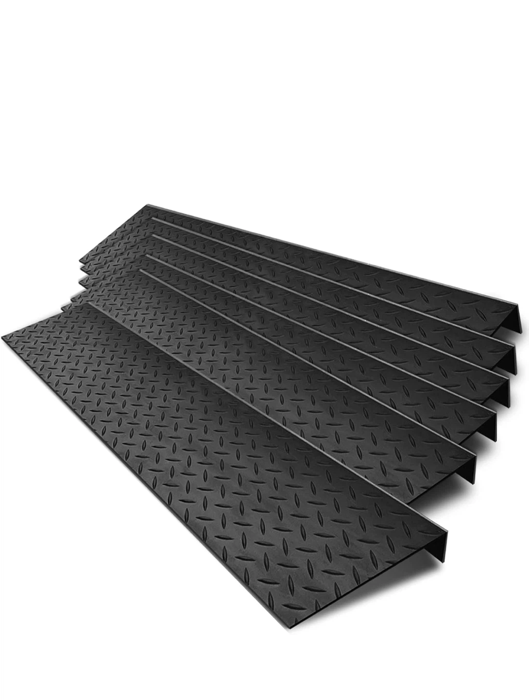 Spurtar Rubber Stair Treads 35" x 9.85", 6 pack