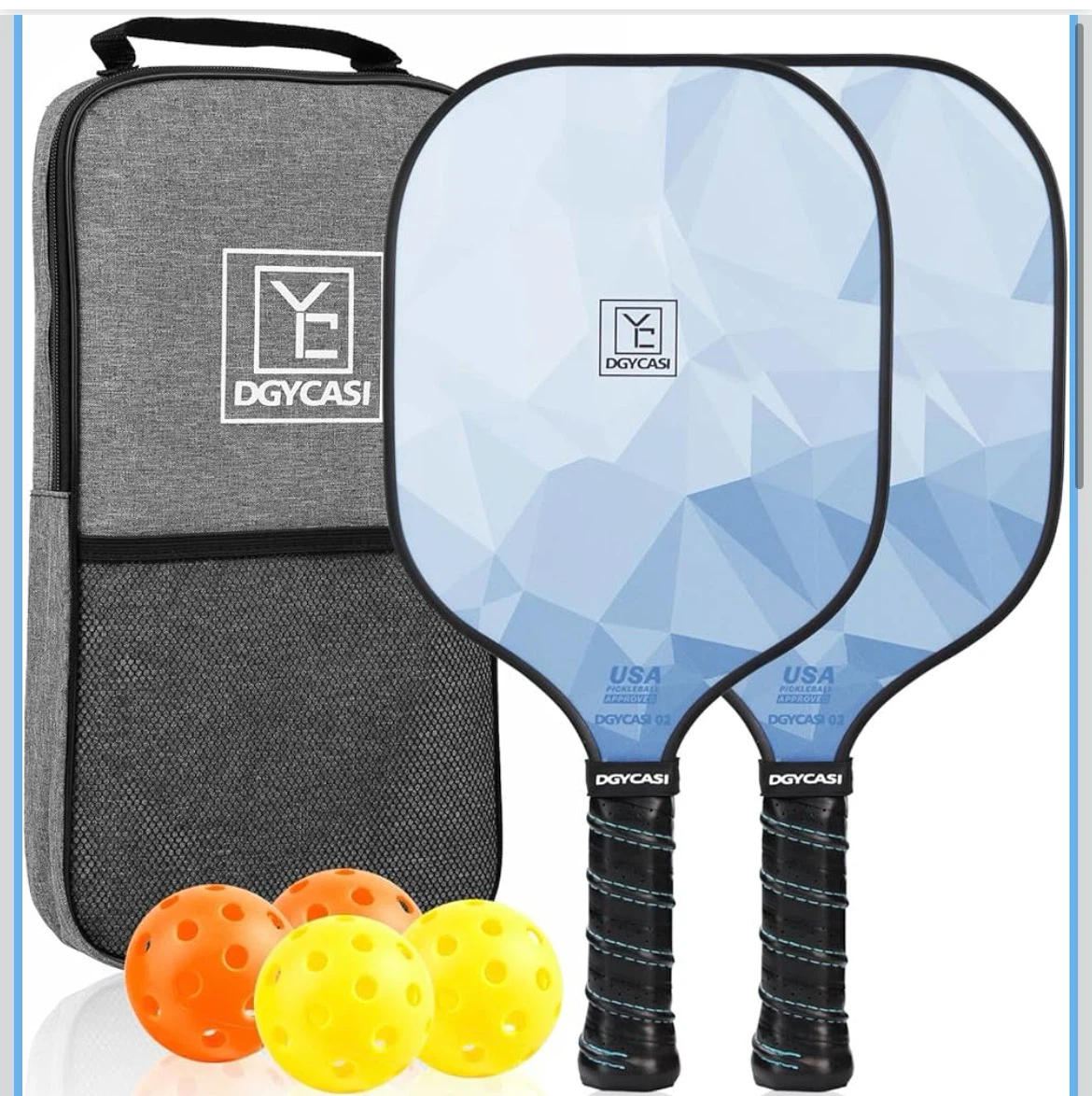 DGYCASI Pickleball Paddle Set