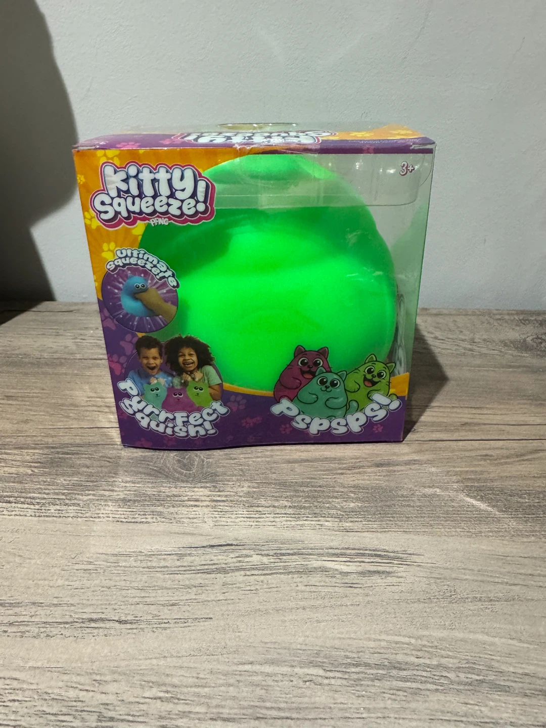 Kitty Squeeze Green Cat Squishy Toy - photo 2