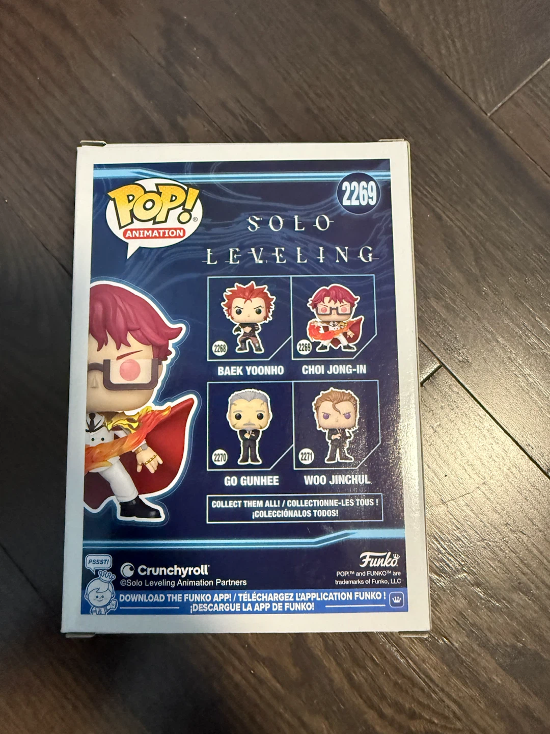 Funko Pop Animation Solo Leveling Choi Jong-In 2269 - photo 3
