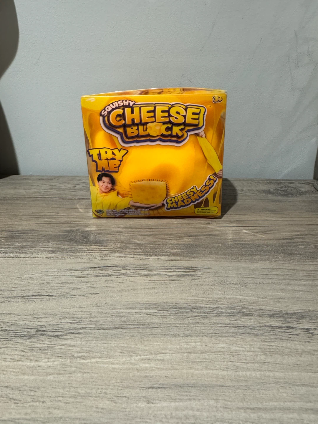 Squishy Cheese Block Toy