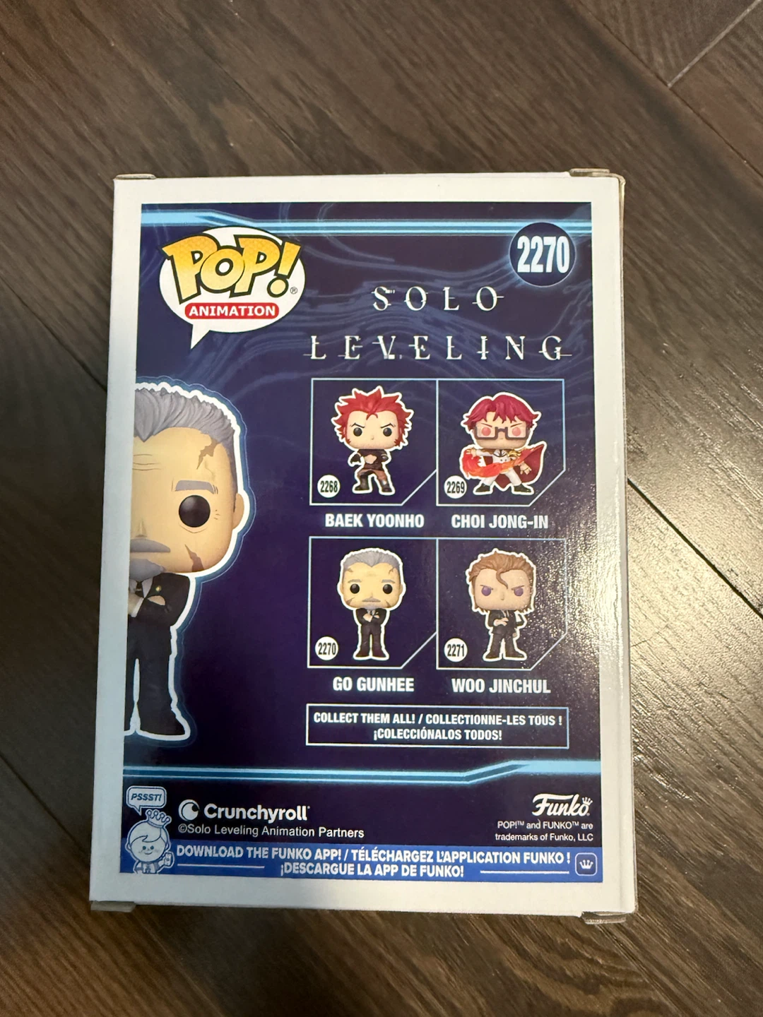 Funko Pop Animation Solo Leveling Go Gunhee 2270 - photo 3
