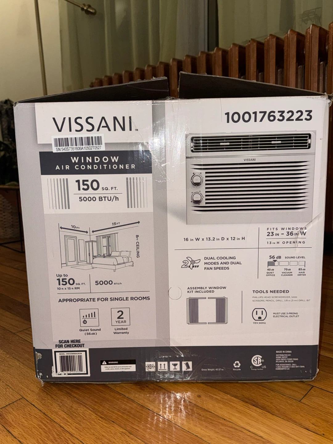 MOVING SALE Like-new window AC unit - photo 2