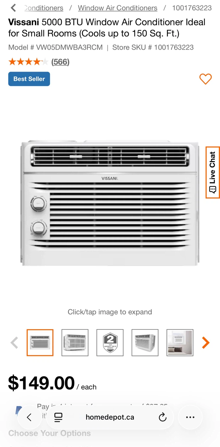 MOVING SALE Like-new window AC unit - photo 4