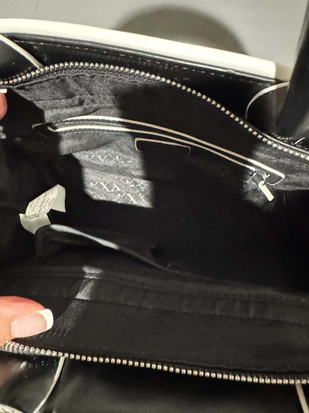 Mexx black and white handbag - photo 4