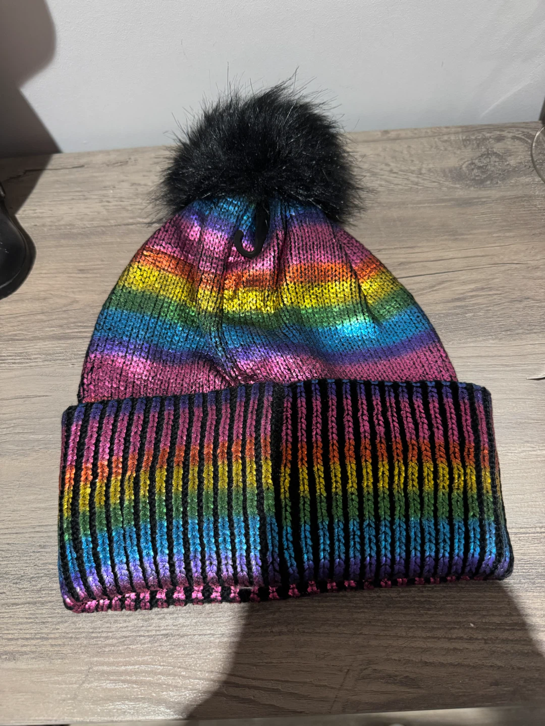 Kurt Geiger Rainbow Pom Pom Beanie - photo 2