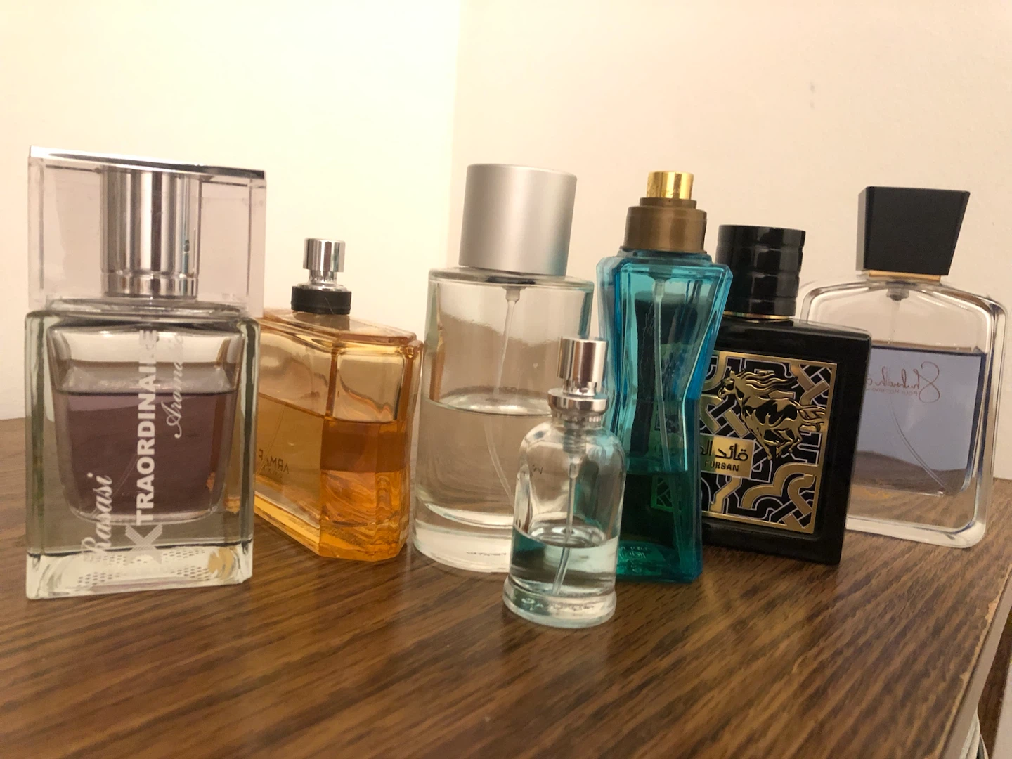 Collection of Seven Assorted Men's Fragrances