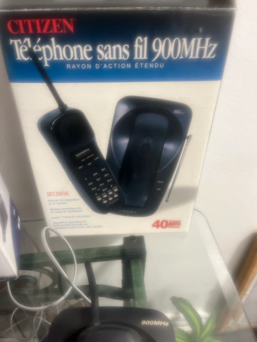 Citizen JRT2001K 900MHz Cordless Telephone - photo 2