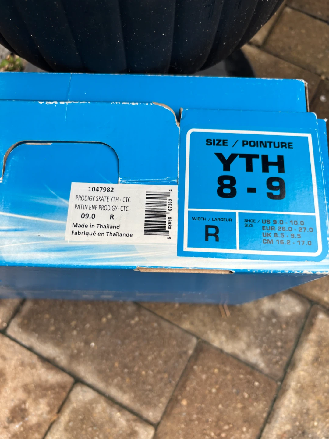 Bauer Prodigy Youth Hockey Skates YTH 8-9