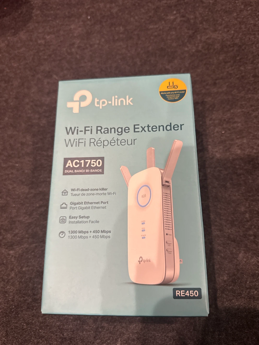 TP-Link RE450 AC1750 Wi-Fi Range Extender