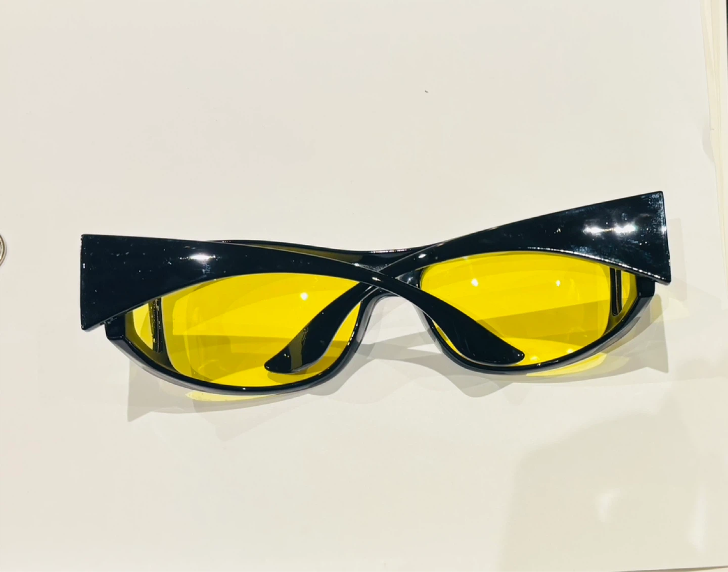 New Black Night Vision Driving Glasses - photo 3