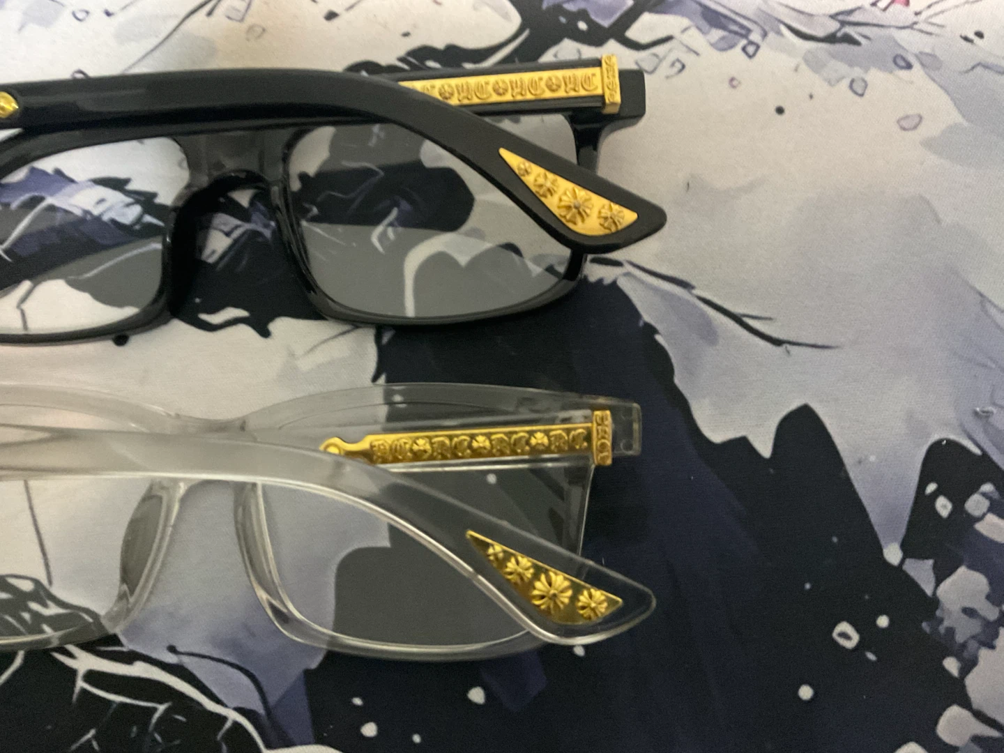 2 pairs Chrome heart glasses - photo 4