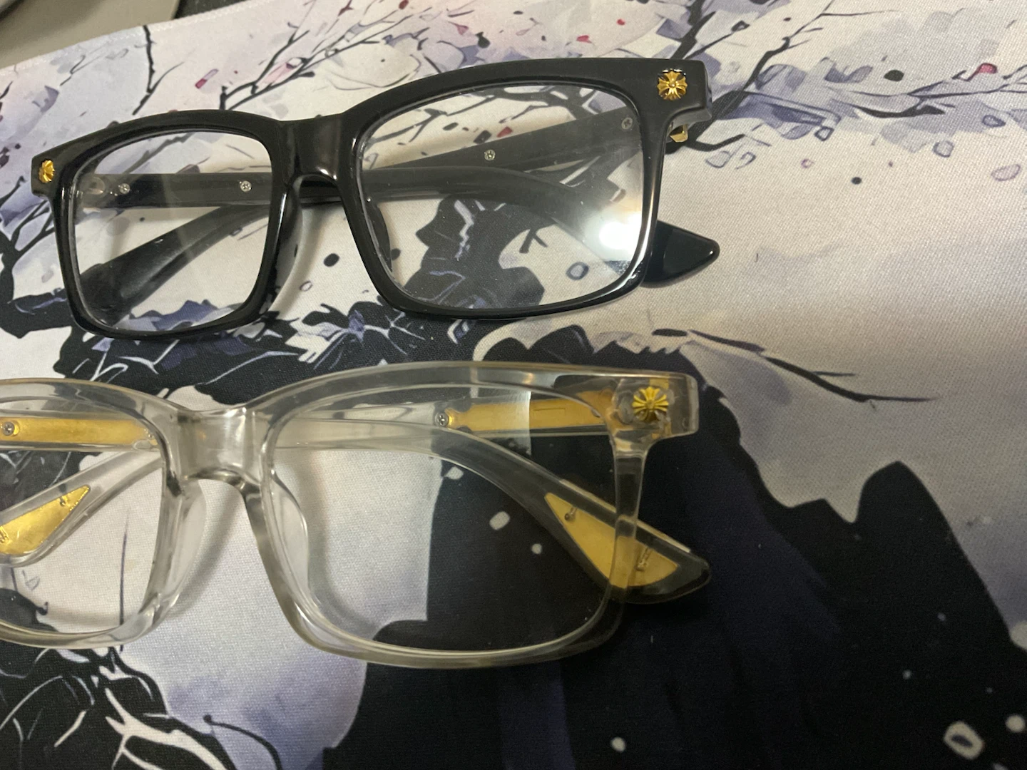 2 pairs Chrome heart glasses - photo 5