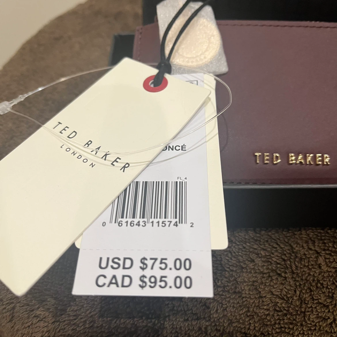 Ted Baker London Zip Wallet