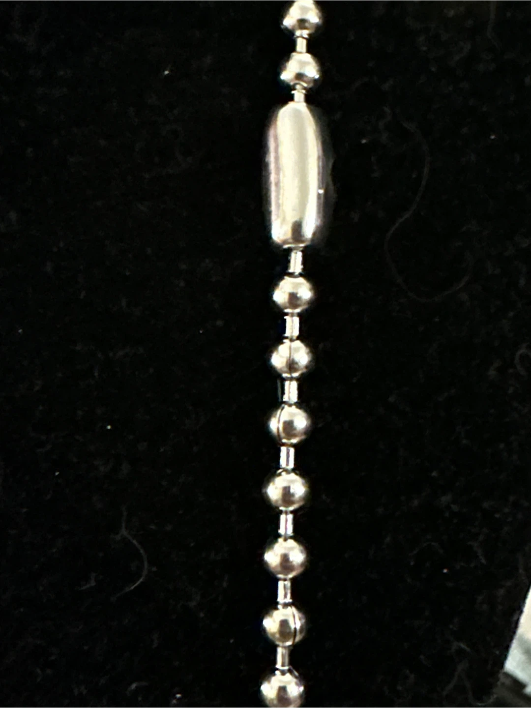 Silver-Tone Crucifix Pendant Necklace - photo 3