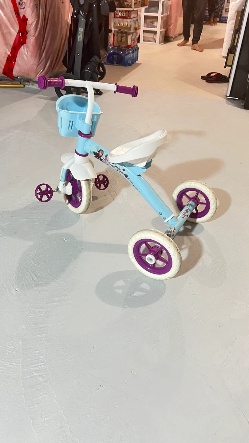 Disney Frozen Kids Tricycle 10 inch -Blue & White - photo 3
