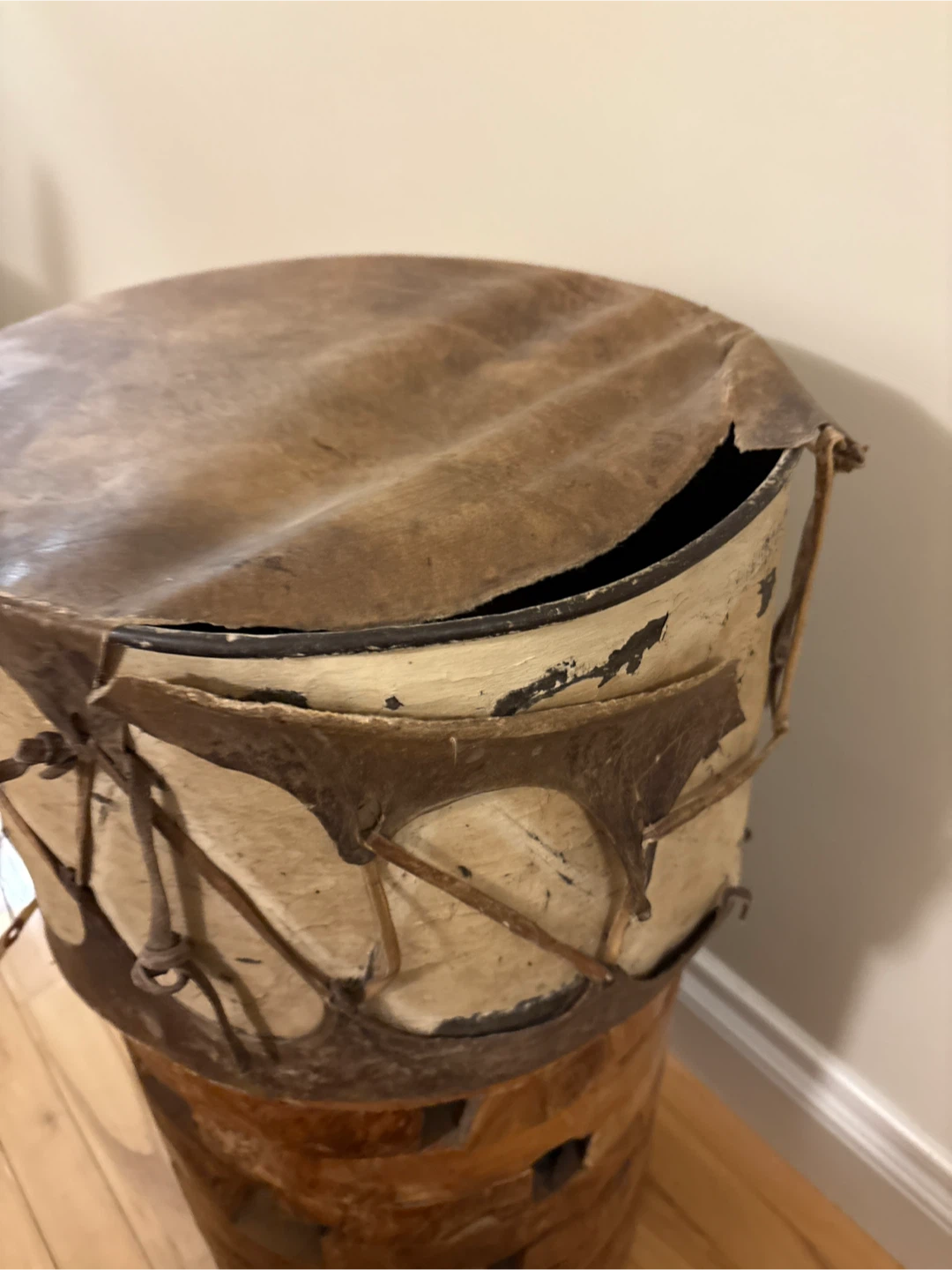 Indigenous Style Hand Drum - photo 3