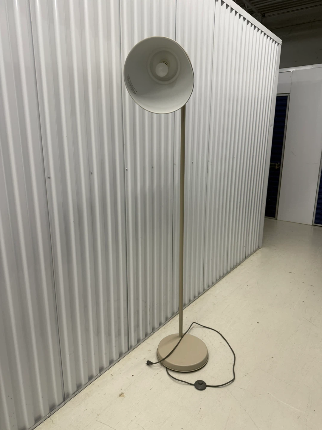 Minimalist Tan Floor Lamp