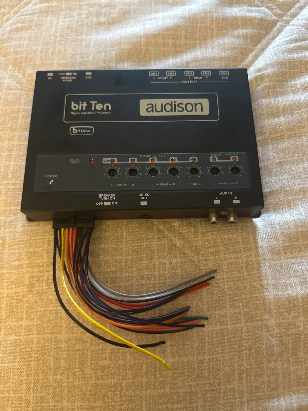 Audison Bit Ten Signal Interface Processor - photo 2