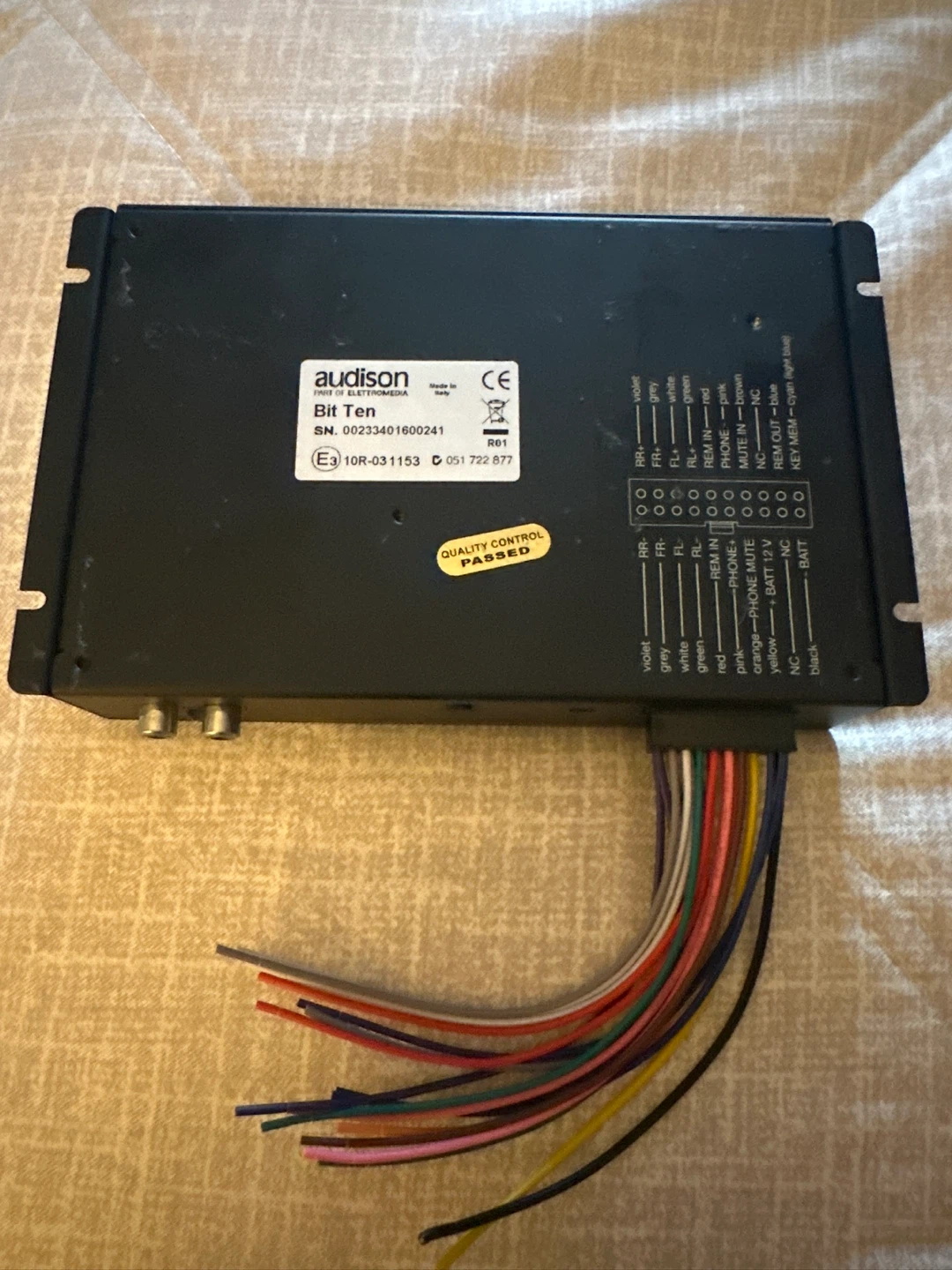 Audison Bit Ten Signal Interface Processor - photo 4