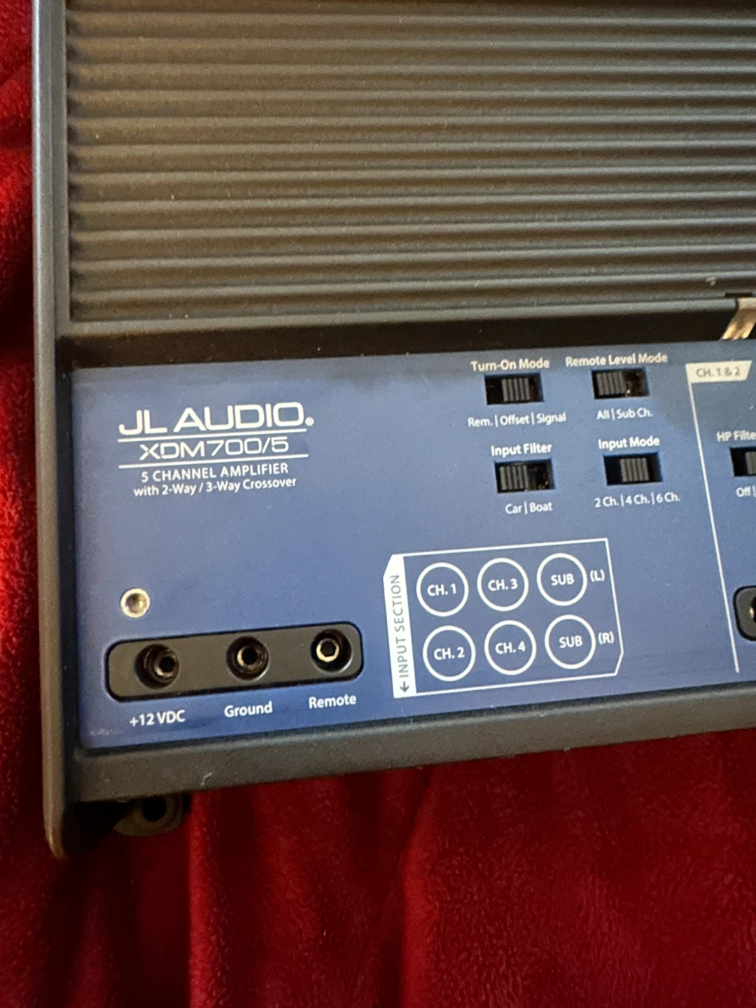 JL Audio XDM700/5 5-Channel Amplifier - photo 3