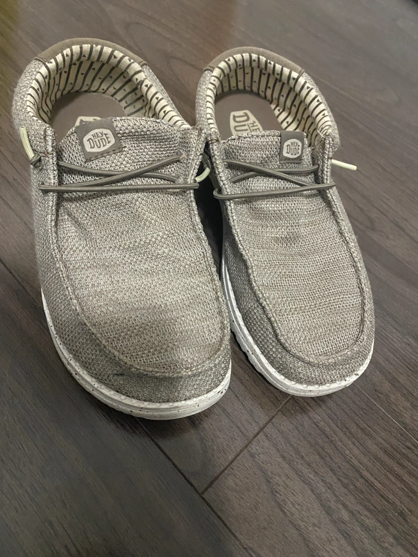 Hey Dude Wally Y Stretch Sox Shoes Walnut