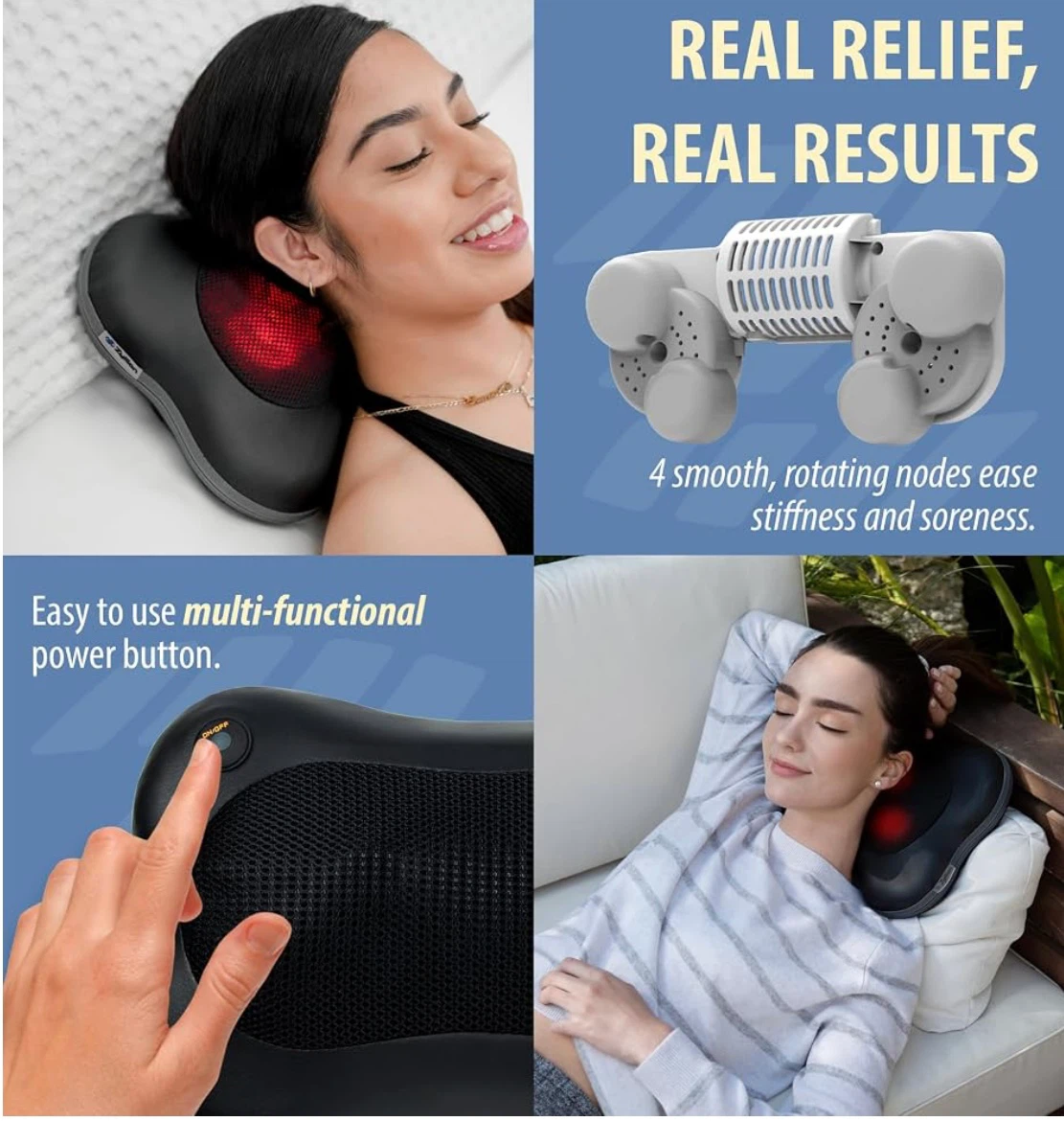 Zyllion Shiatsu Neck and Back Massager - photo 4