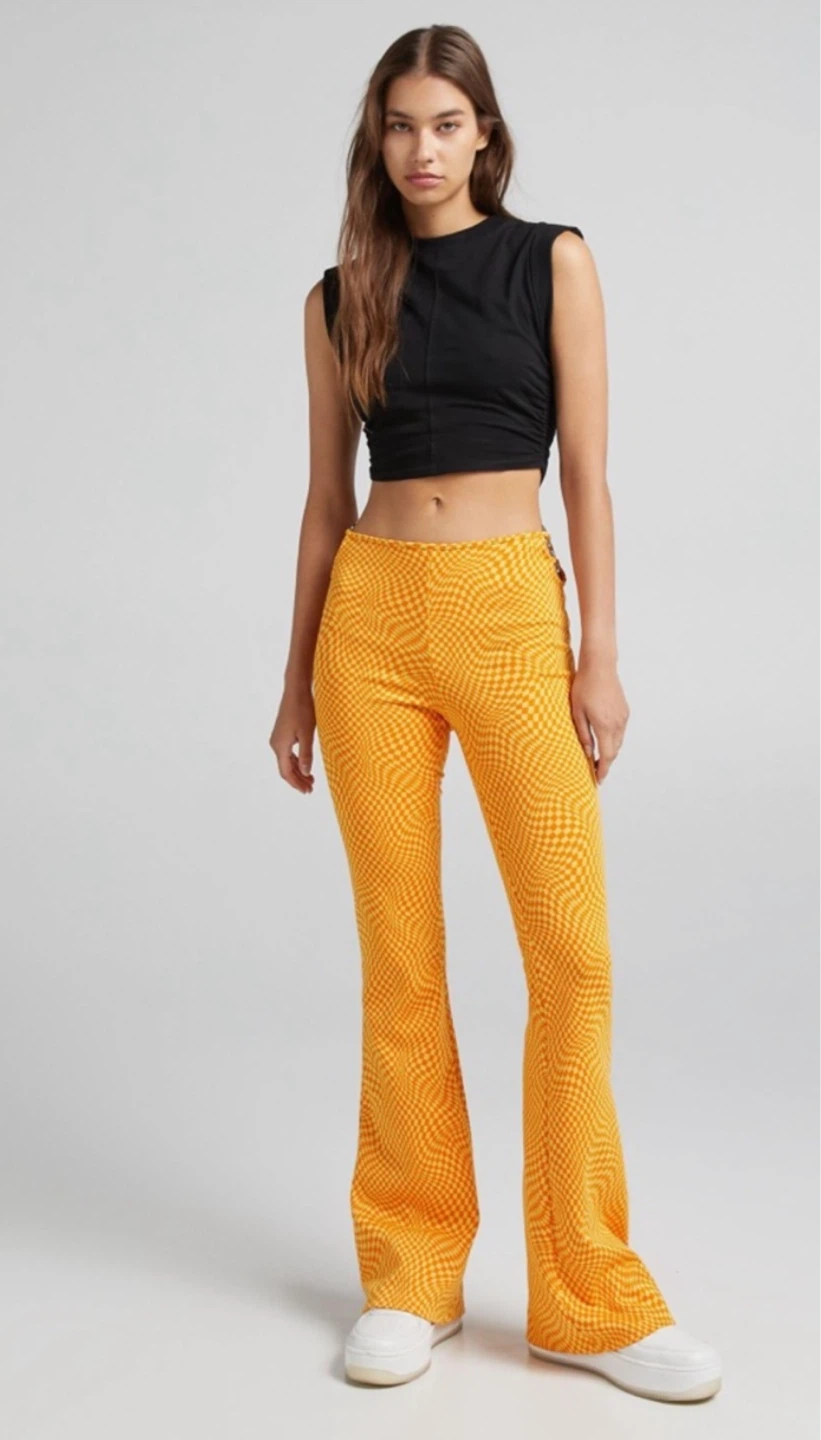 Bershka Checkered Set