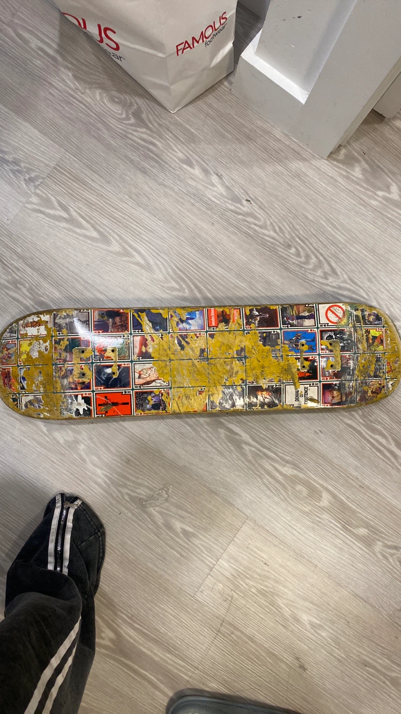 Skateboard with Playing Card Graphic - photo 2