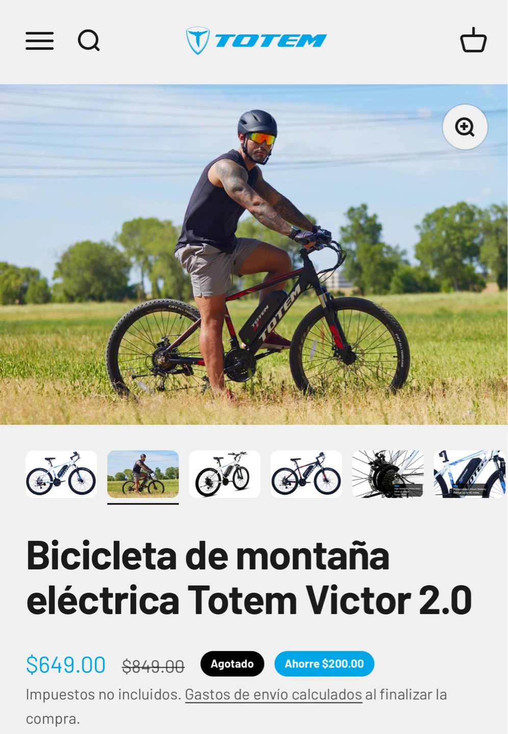 Totem Victor 2.0 Electric Mountain Bike