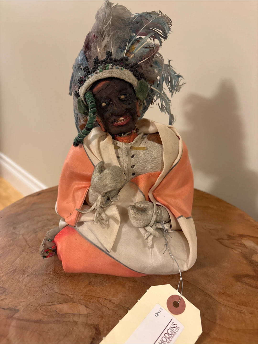 Native American Doll with Headdress