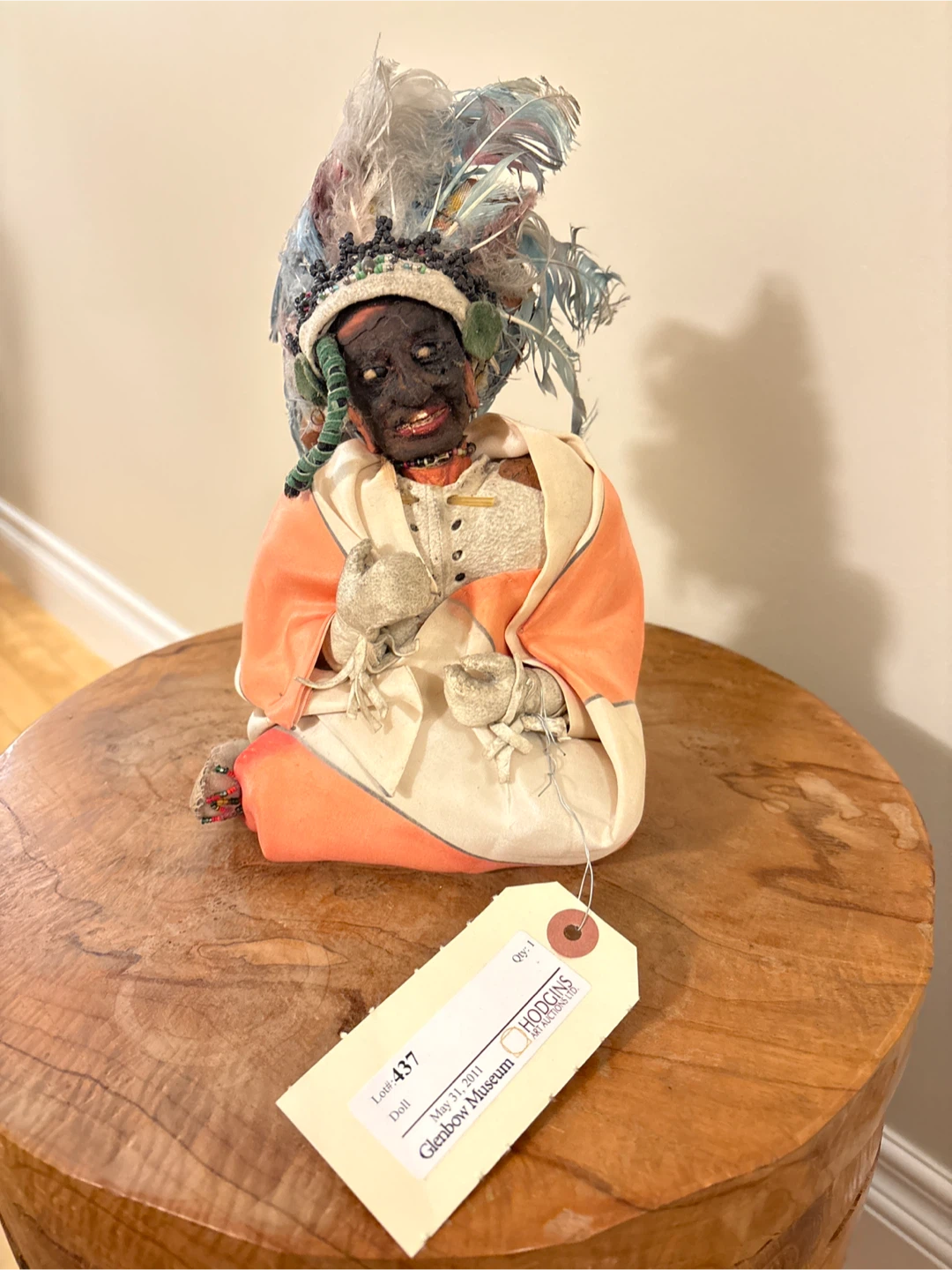 Native American Doll with Headdress - photo 2