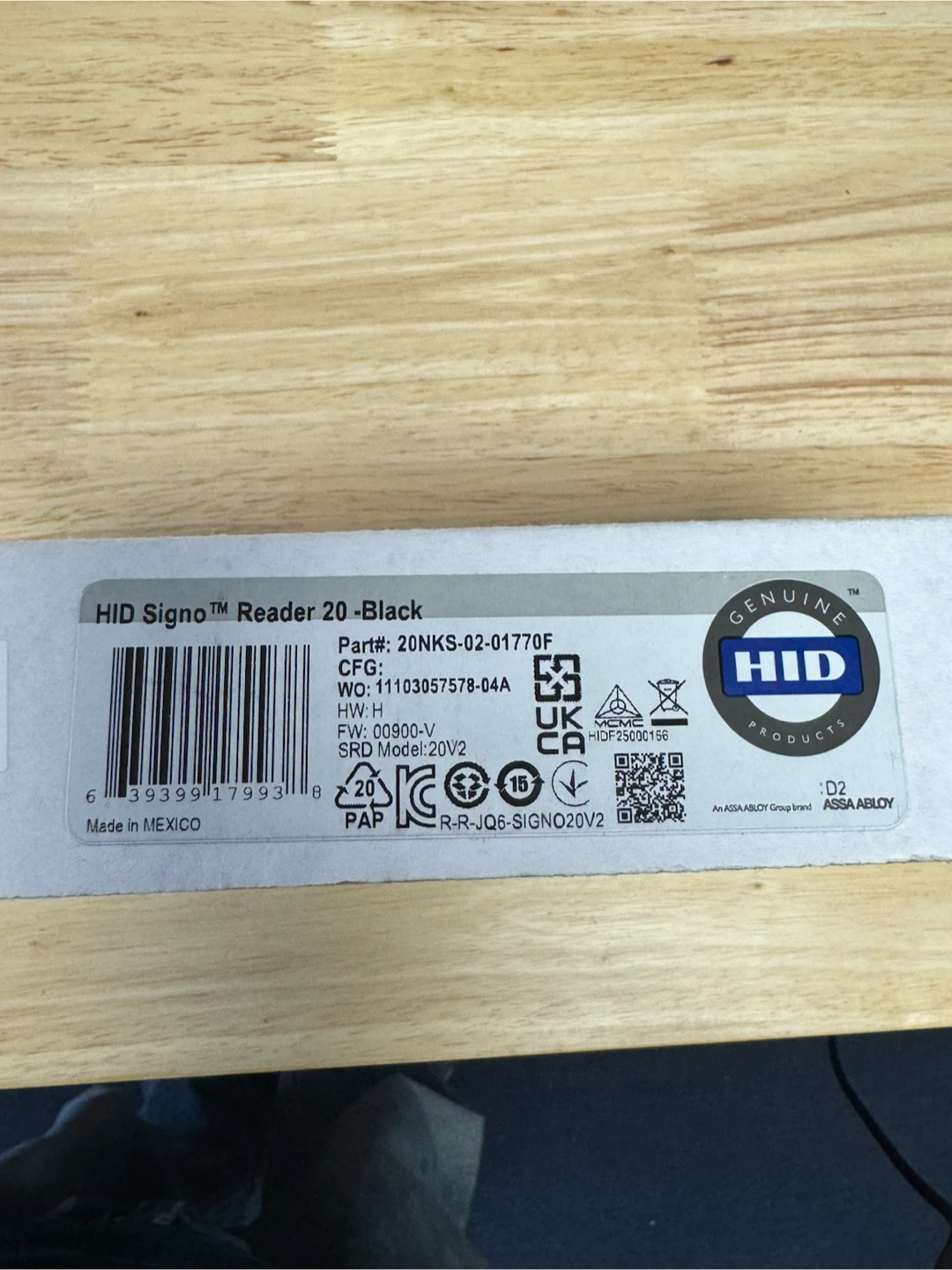 HID Signo Reader 20 Black - photo 2