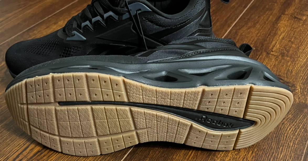 Reebok Wide Width Black Running Shoes Size 8 - photo 2