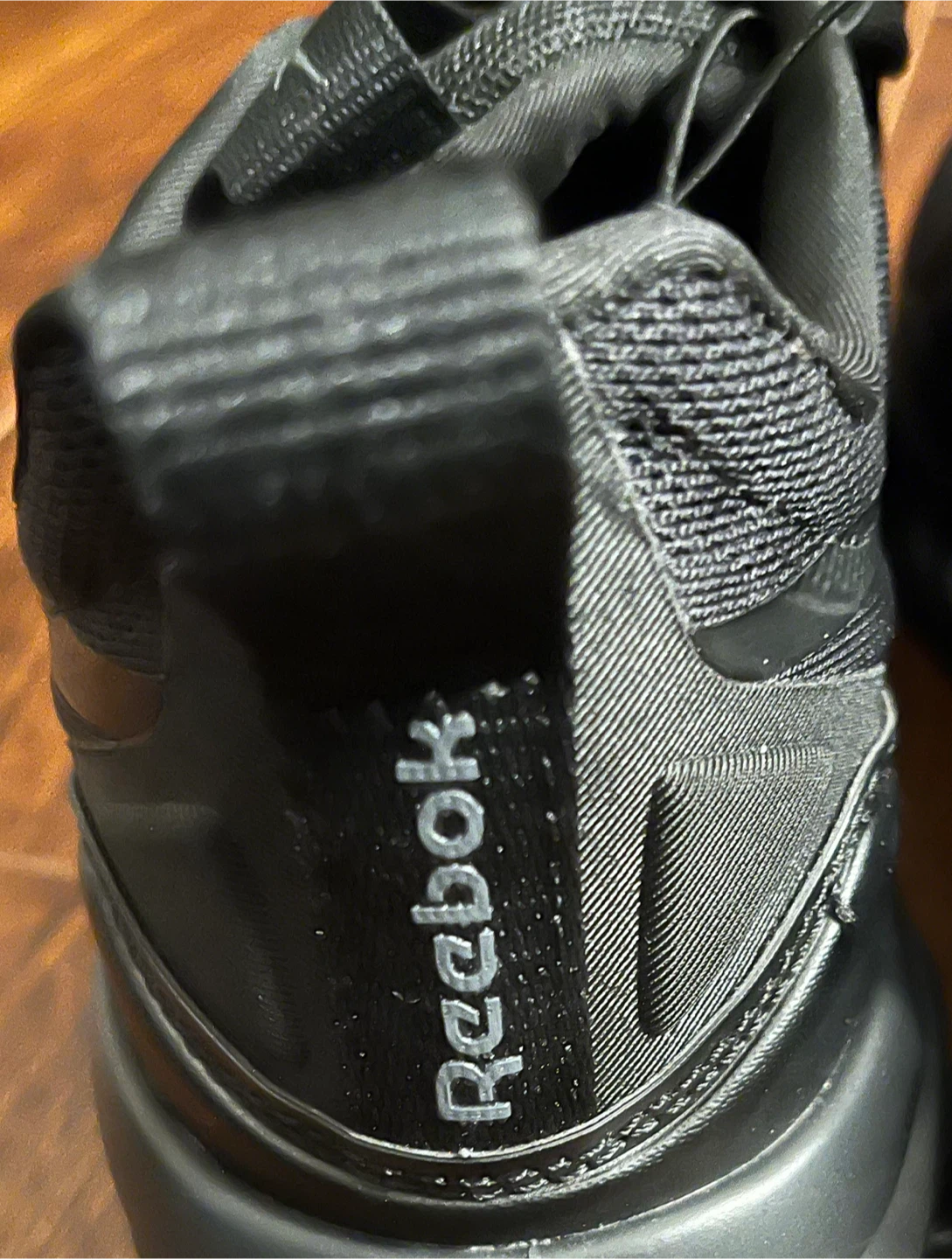 Reebok Wide Width Black Running Shoes Size 8 - photo 3